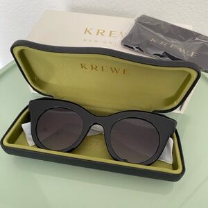 Women's Krewe OLIVIA, Black Sunglasses